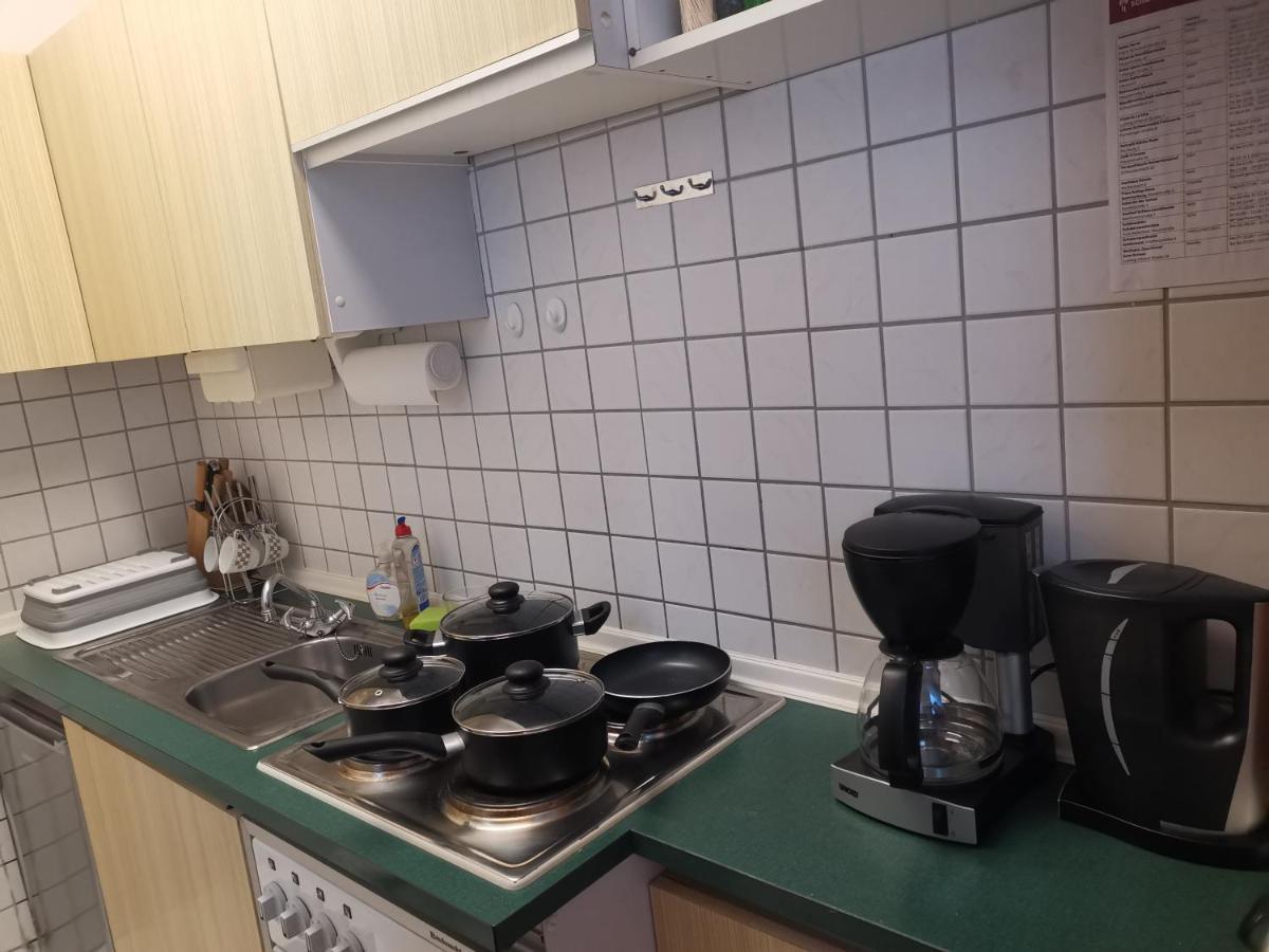 Ferienwohnung Schoene Wohnung 2D-Gebaeude Mit Mini-Garten Schönwald Ngoại thất bức ảnh